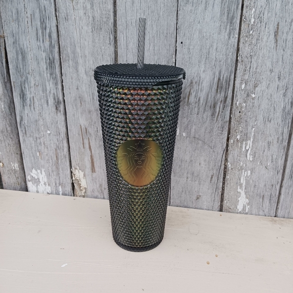 Starbucks Halloween Oil Slick Rainbow Iridescent Venti Tumbler 24 oz - Picture 1 of 8